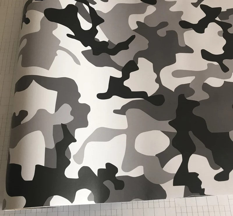 MINI BLACK AND WHITE CAMO